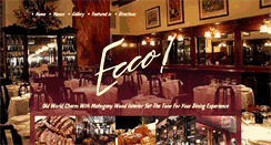 Desktop Screenshot of eccorestaurantny.com